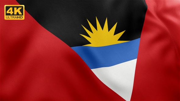 Antigua and Barbuda Flag - 4K