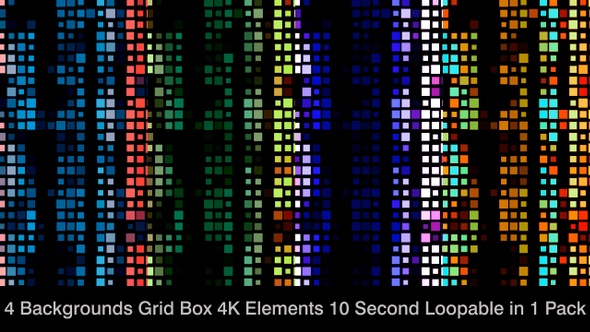Elegant Grid Boxes Element Pack 04