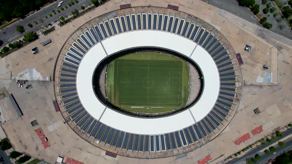 Sports centre at Belo Horizonte Minas Gerais Brazil. Landmark of city.