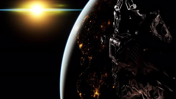 Planet Earth Seen From the ISS. Beautiful Planet Earth Observed From Space alt