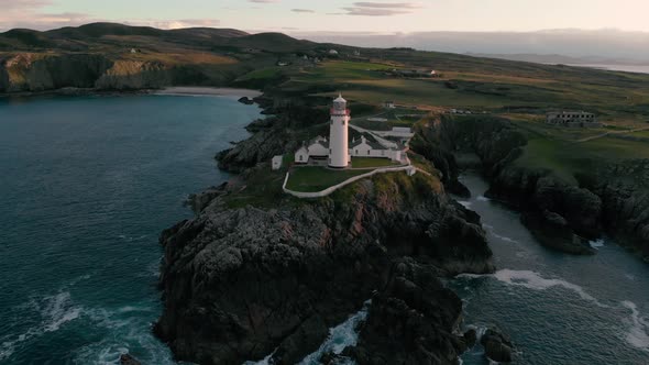 Fanad Head in Donegal Ireland lighthouse