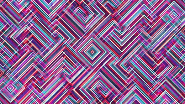 Multicolored Geometric Abstract Background