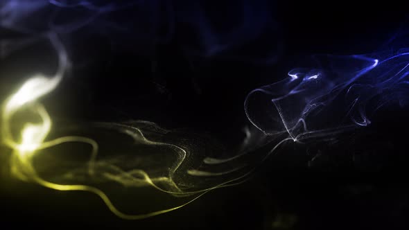Abstract Epic Particles Background