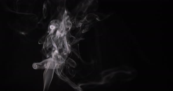 Effect of smoke fading away with a wave effect. Great for compositing into your project