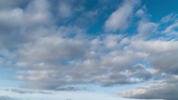 Beautiful Blue Sky Time Lapse