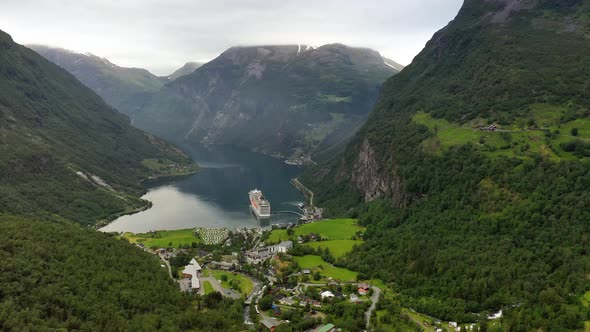 Geiranger Fjord, Norway. Beautiful Nature Norway Natural Landscape