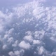Top View From the Plane to the Sky with Cumulus Clouds in Sunny Weather - VideoHive Item for Sale