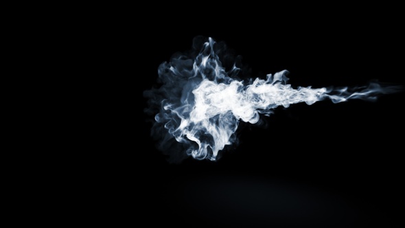 White Firy Smoke Collision alt