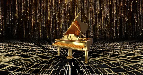 Golden Piano