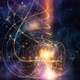 Space Waves Moving Loop Background - VideoHive Item for Sale