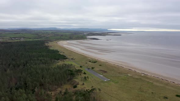 Aerial View of Murvagh in County Donegal Ireland