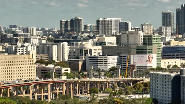 Aerial Video Miami Allapattah Business District