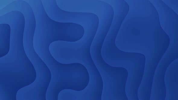 Abstract blue liquid wavy motion background