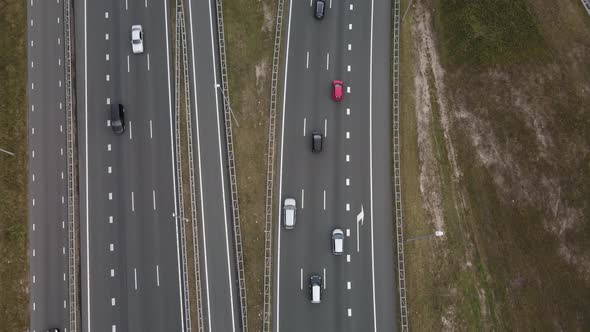 A1 and A9 Infrastructure Highway Motorway and Bridge Over Water