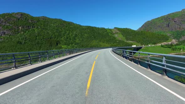 Driving a Car on a Road