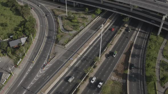 Aerial View Traffic 