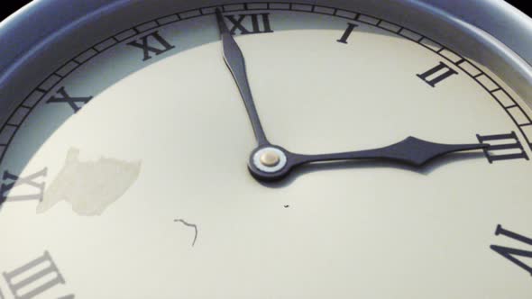 3d Clock Close-Up