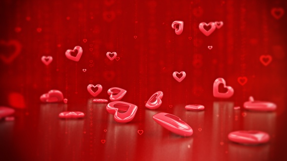 Valentine Background Red
