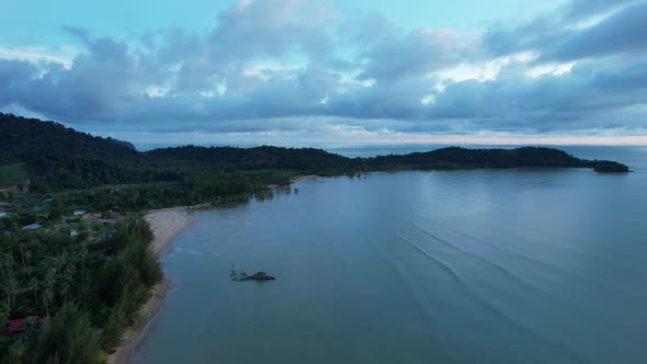 The Beaches at the most southern part of Borneo Island