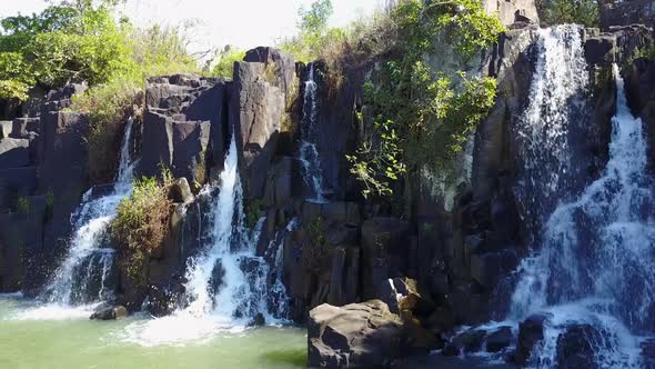 Waterfalls at the Albert Falls Game Reserve