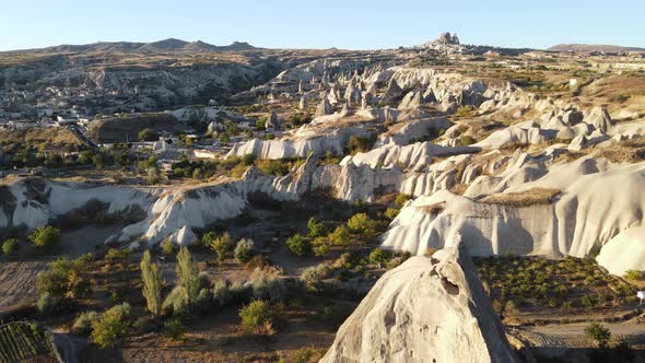 Aerial View Cappadocia Landscape