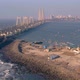 Mumbai, India, Worli sea link bridge, 4k aerial drone city skyline view - VideoHive Item for Sale