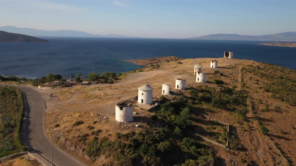 The windmills of Bodrum.