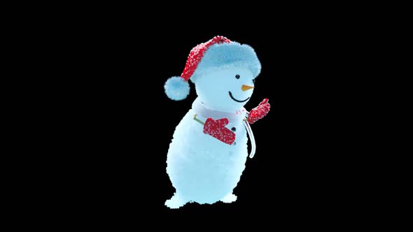 Snowman Dancing HD alt
