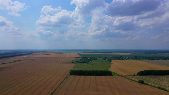 Aerial View Beautiful Nature Background