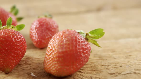 Close-up of fresh strawberries