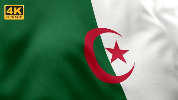 Algeria Flag - 4K