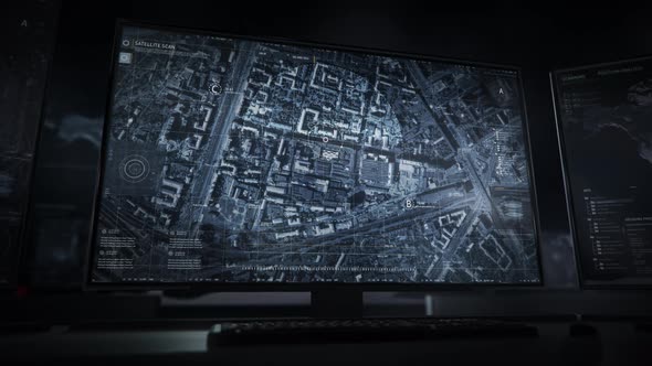 Futuristic satellite has identified the location of the dangerous criminal. alt