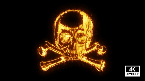 Burning Pirates Skull V3