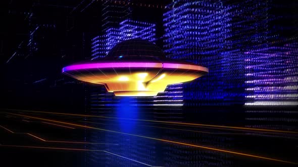 An Unidentified Flying Object is Exploring the Digital World in Virtual Reality alt
