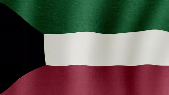 The National Flag of Kuwait alt