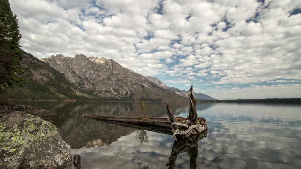 Time Lapse at Jenny Lake.