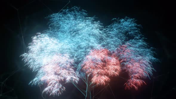 Concept Of Environment Protection Concept Renewable Energy Hologram 4k alt