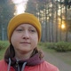 Young Woman on Forest Lane at Sunset - VideoHive Item for Sale