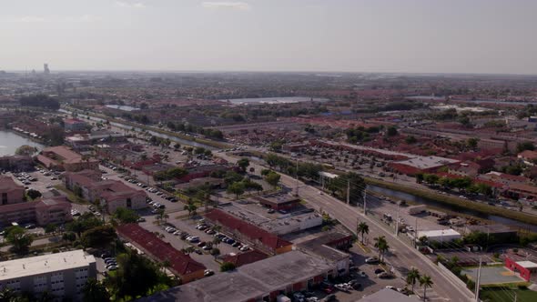 Aerial Video Hialeah Gardens Miami Dade Fl 4k 60fps