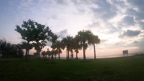 Time Lapse in Araha Chatan Okinawa Japan