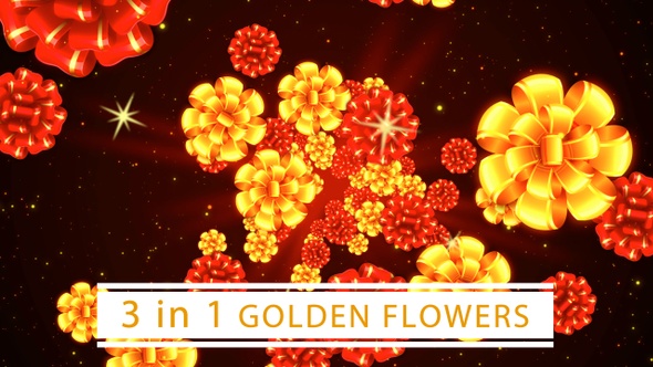 Golden Flowers