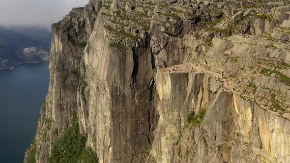 Pulpit Rock Preikestolen Beautiful Nature Norway