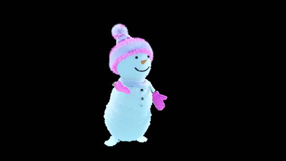 Snowman Dancing HD