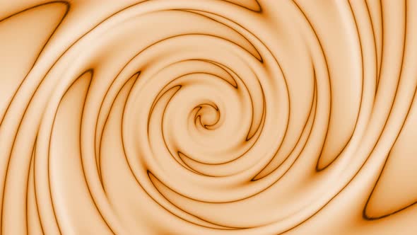 Brown Glowing Twirl Background Animation