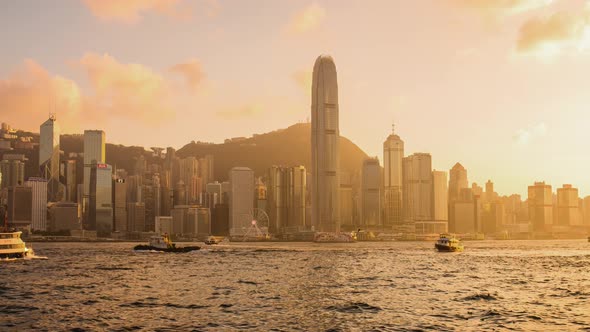 Hong Kong sunset