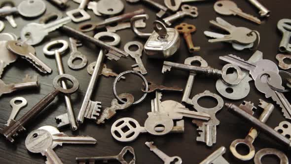 Many Various Vintage Keys