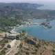 Kythera, Greece. Aerial drone panorama of Chor - VideoHive Item for Sale