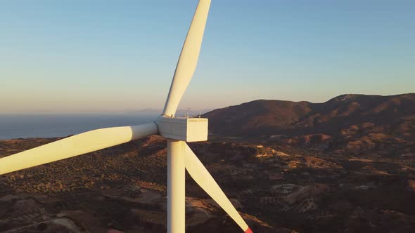 Wind Turbines at Sunrise