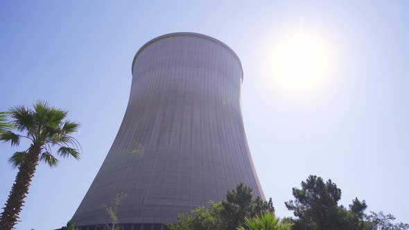 Cooling tower.