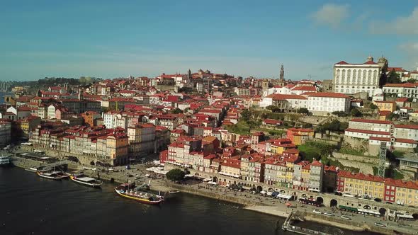 City Of Porto Aerial View